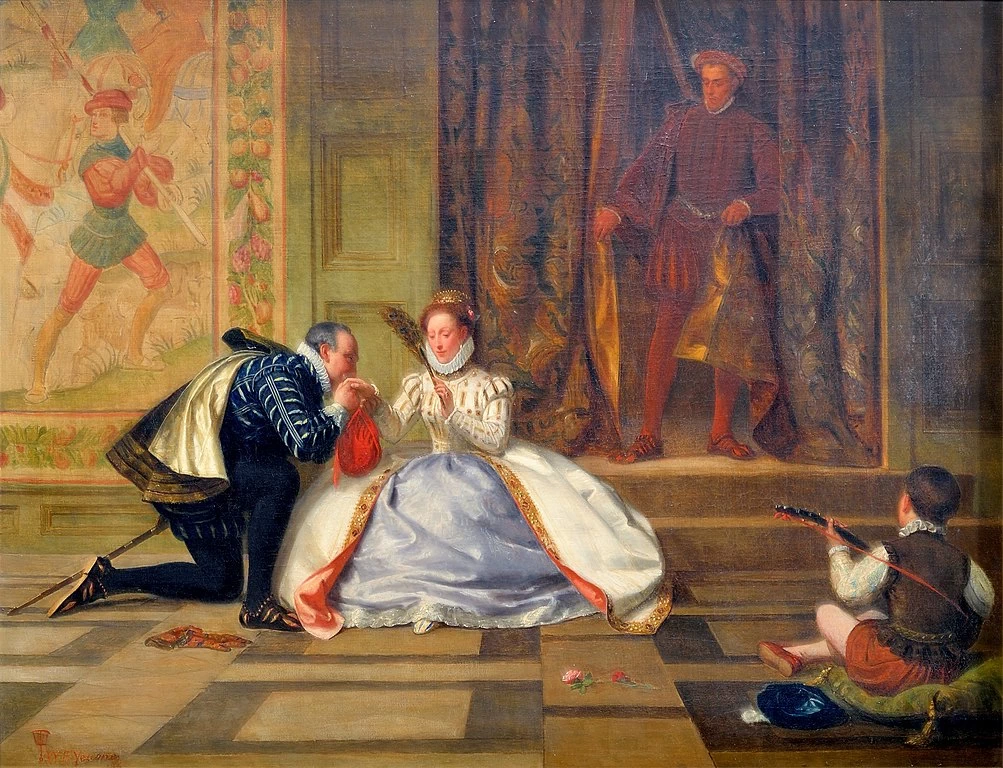 La regina Elisabetta I e Leicester - Museo delle Belle Arti, Lione